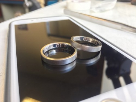 Обручальные кольца из платины