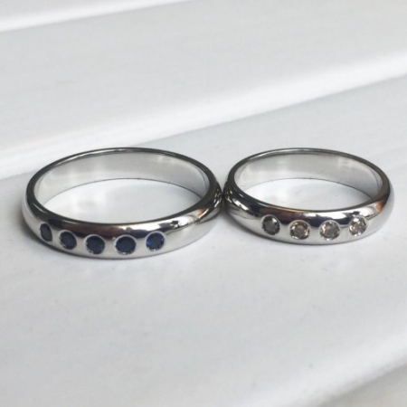 Платиновые обручальные кольца