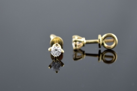 Пуссеты с бриллиантами