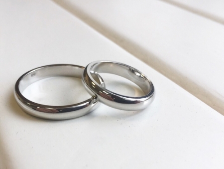 Платиновые обручальные кольца на заказ