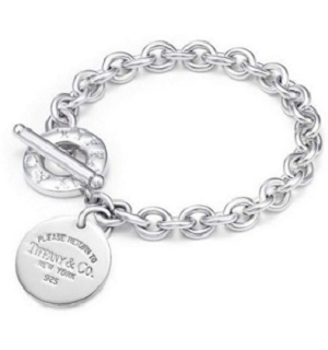 Проба на браслете Tiffany