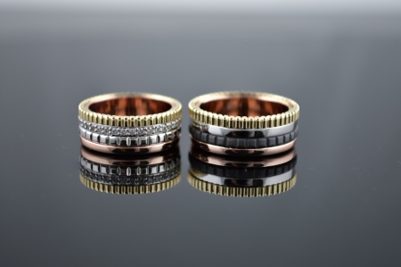 Обручки Бушерон з діамантами