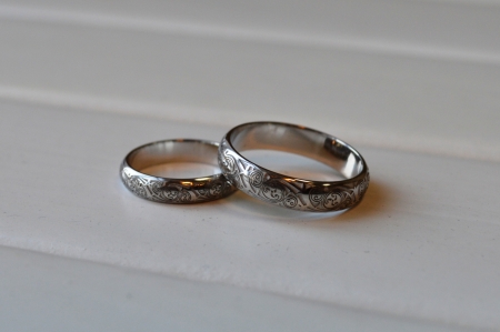 Обручальные кольца из платины