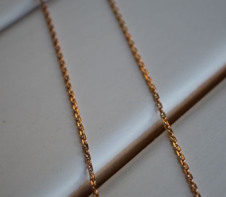 Золотая якорная цепочка