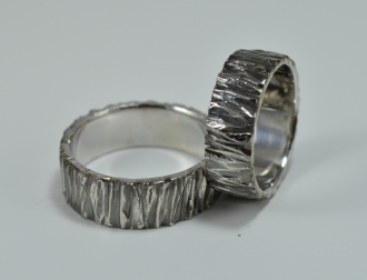 серебряные обручальные кольца