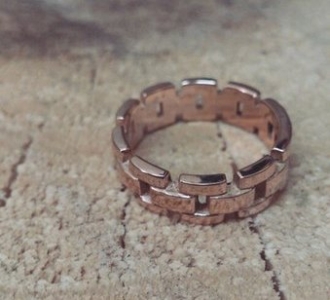 Золотое мужское кольцо на заказ