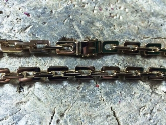 Золотая якорная цепочка 120 грамм