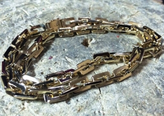 Золотая якорная цепочка 