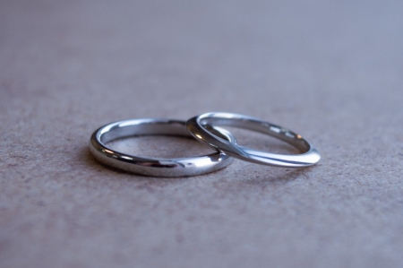 Обручальные кольца из платины