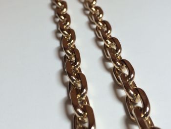 Золотая якорная мужская цепочка 