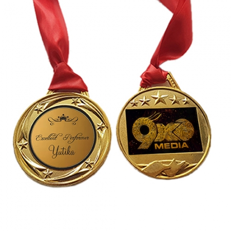 Золотая медаль победителя FTSS Sports Medal 