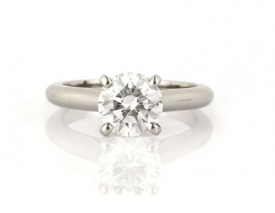  Cartier solitaire с бриллиантом
