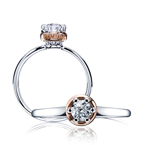 кольцо для предложения damiani queen купить заказать киев