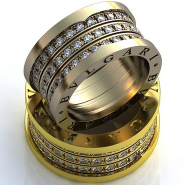 купить заказать обручальные кольца bulgari киев
